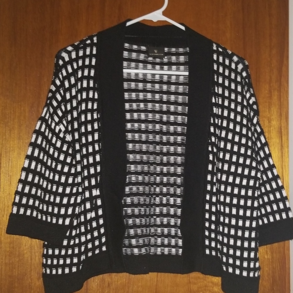 Black and White Cardigan